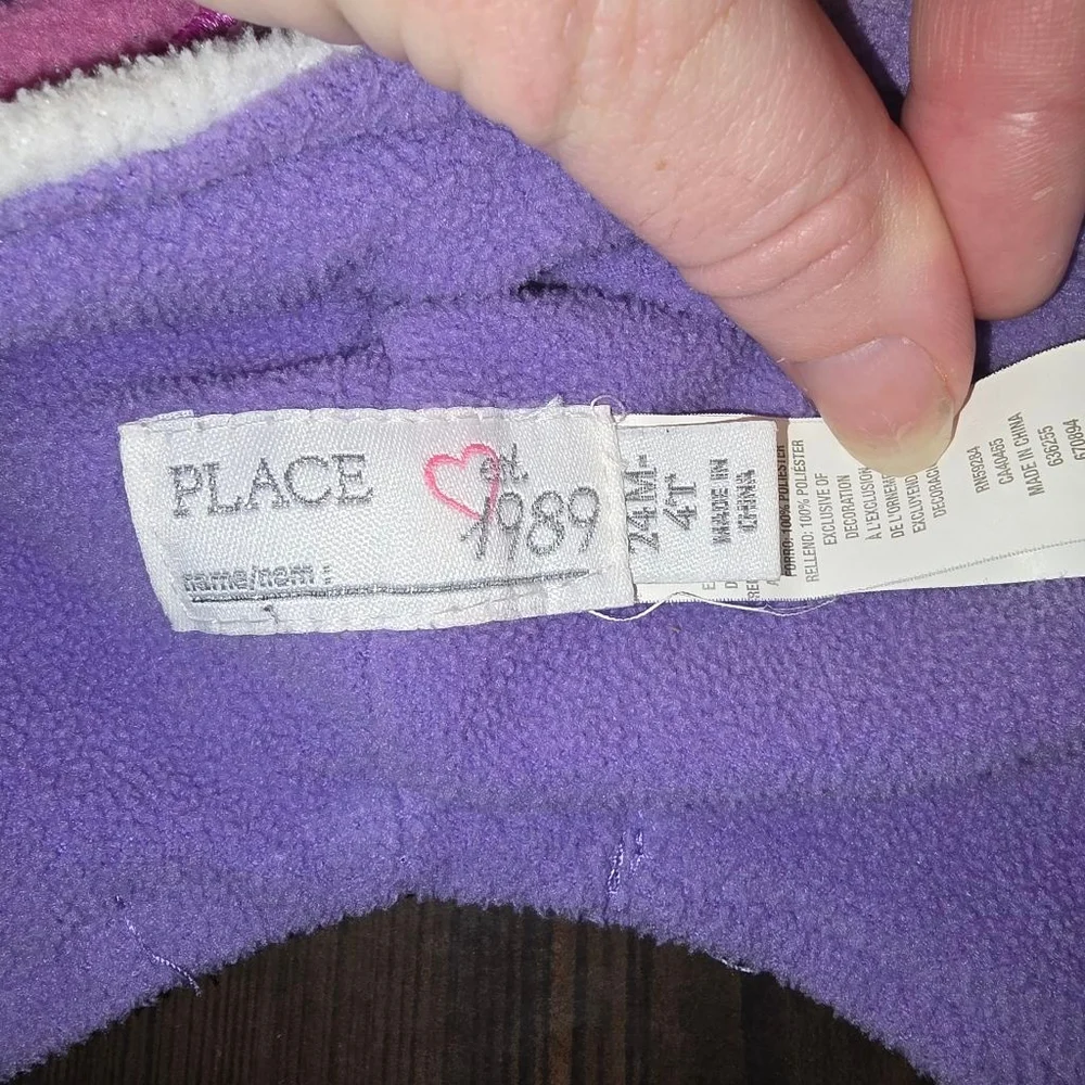 The Children's Place Girls Owl Hat One Size - Picture 2 of 3
